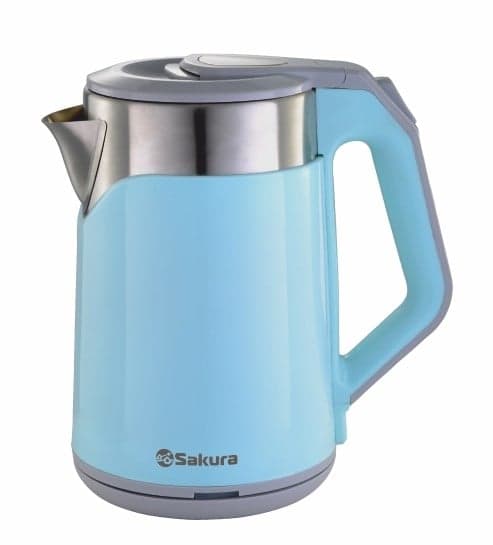 Чайник Sakura  SA-2172BL (1.8) двухслойный голубой
