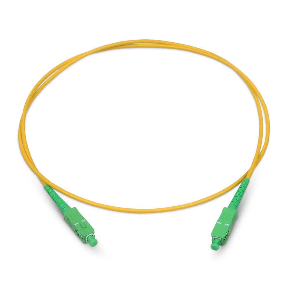 Cabeus FOP(s)-9-SC/APC-SC/APC-1,5m Шнур оптический simplex SC/APC-SC/APC 9/125 sm 1,5м LSZH