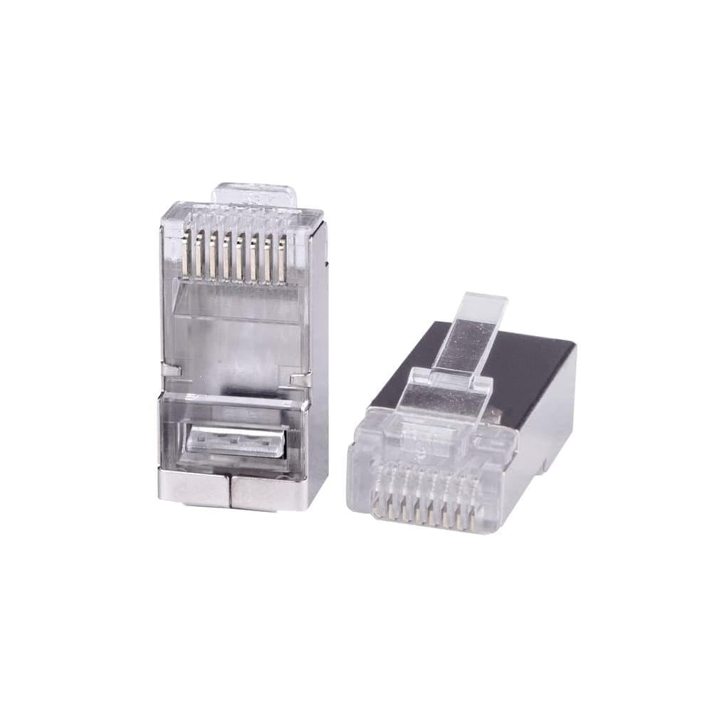 Коннектор RJ45 8P8C Cat.6 Cabeus 8P8C-SH-C6-FC экранированный