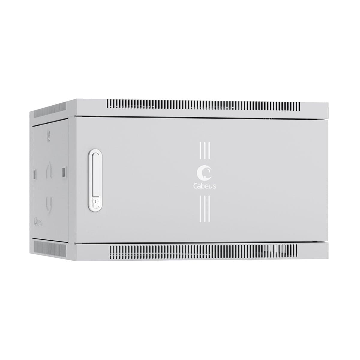 Cabeus SH-05F-6U60/60m Шкаф телекоммуникационный настенный 19" 6U 600x600x368mm (ШхГхВ) дверь металл
