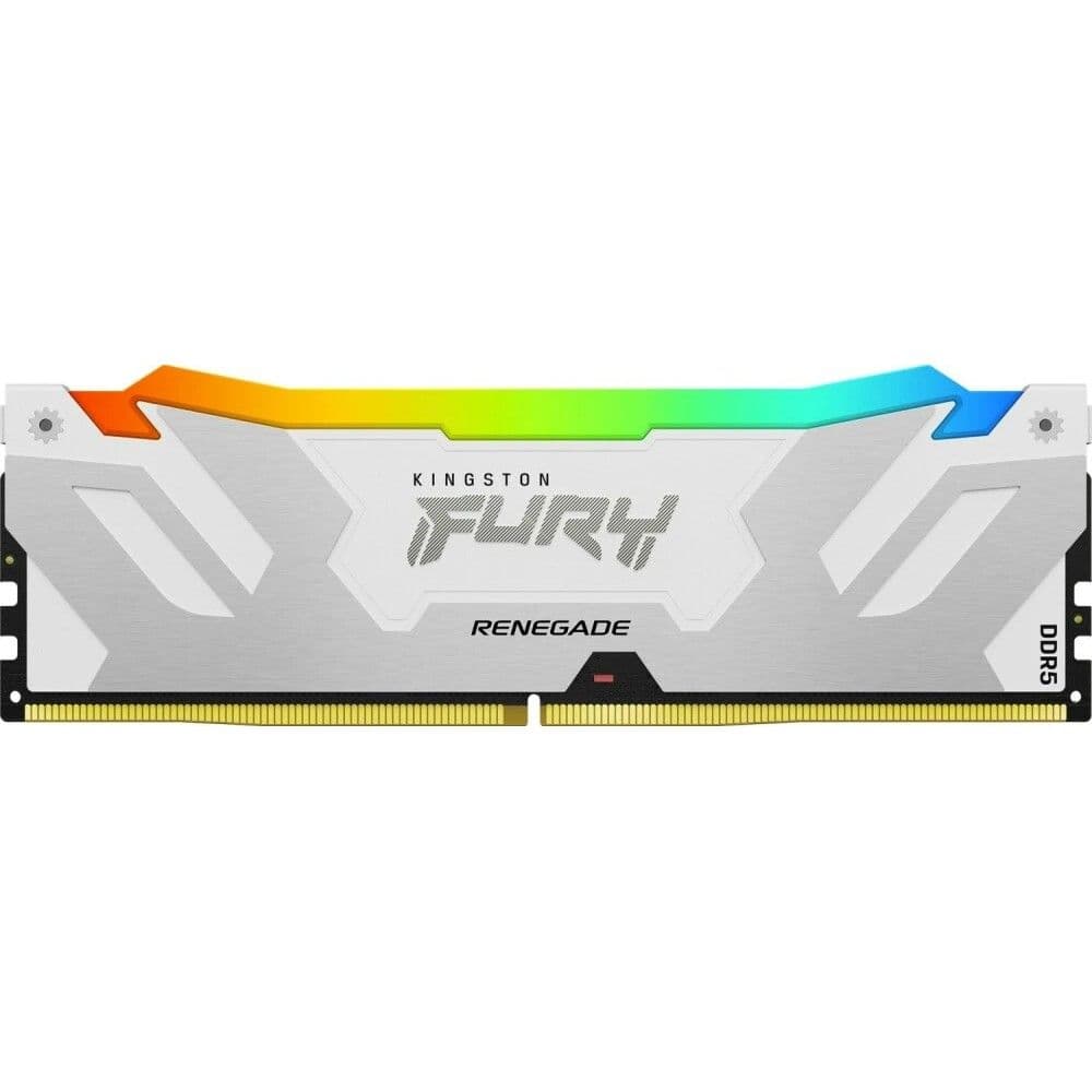 Модуль памяти Kingston 24GB DDR5 8000 FURY Renegade White RGB Non-ECC Unbuffered DIMM CL38