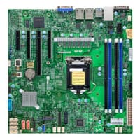 Материнская плата SuperMicro MBD-X12STL-F-O Intel® Xeon® E-2300 Processor, 10th Generation Intel® Pentium® Processor,Single Socket LGA-1200 (Socket H5) supported, CPU supports Up to 95W TDP,Intel® C252,Up to 128GB Unbuffered ECC UDIMM,DDR4-3200MHz, in 4 DIMM slots - фото 1