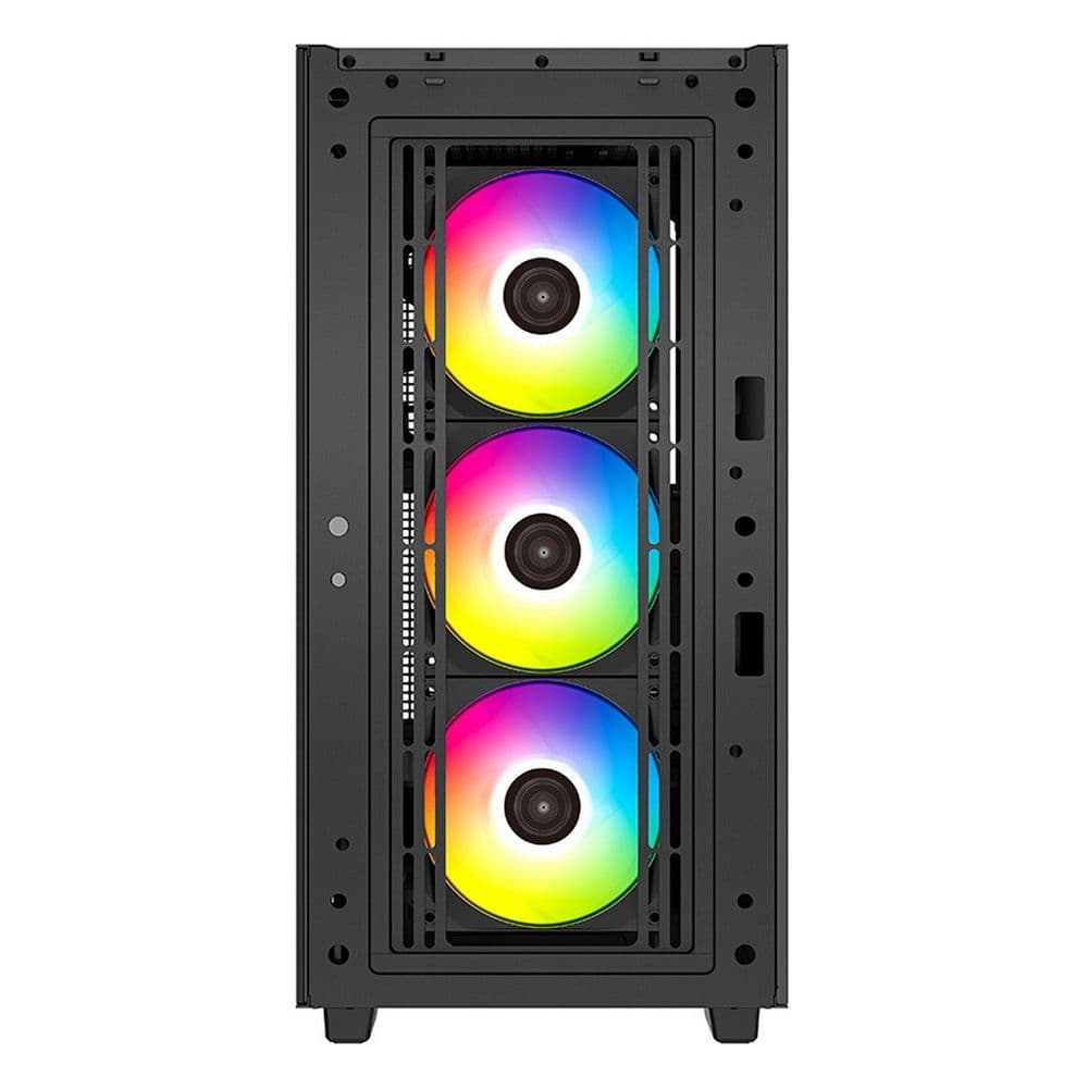 Корпус Deepcool Bad Pack CG540 R-CG540-BKAGE4-G-1, Midi-Tower, Black, Dual Tempered Glass Panels (714798) E-ATX, «CPU Height 175mm, VGA max 380mm, USB 3.0 x 2, Combo Jack x 1, int. 3.5» x 2 , 2.5» x 2+1, Ext. 5.25» x 0, 3.5» x 0»