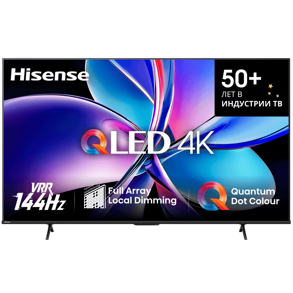 100" Телевизор Q-LED HISENSE 100E7Q PRO