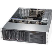 Корпус SuperMicro CSE-835BTQ-R1K28B 3U, ATX и E-ATX (13.68" x 13"), 8x 3.5" SAS/SATA Hot-Swap HD 2x 5.25", четыре 80мм вентилятора, 7 полноразмерных и 1 низкопрофильный слотов расширения, блок питания 1280Вт 80+ Platinum - фото 4