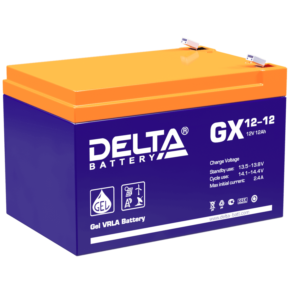 Аккумуляторная батарея Delta GX 12-12 