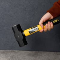 Кувалда Deli DL447004 1,8кг, рукоятка из высокопрочного стекловолокна - фото 6