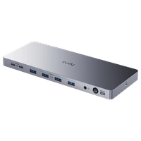 Станция докирования 13-IN-1 10Gbps USB-C Dual 4K Docking Station 150W PSU - фото 1