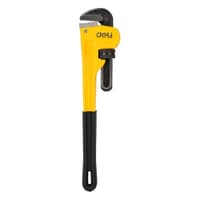 Трубный ключ Стиллсона Deli DL2518 450мм, максимальное открытие 60мм, Cr-Mo + углеродистая сталь Bad Pack - фото 1