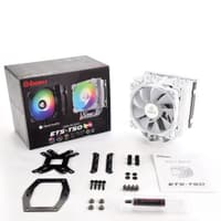 Вентилятор Enermax ETS-T50A-W-ARGB Universal, TDP 230W, 500;1600 RPM, 23.81;71.32CFM, 14;24dB(A), WHITE, ARGB, RTL - фото 6