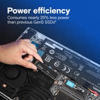 Накопитель SSD Crucial PCIe 5.0 x4 2TB CT2000P510SSD8 P510 M.2 2280 - фото 6