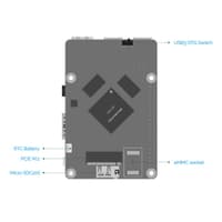 Одноплатный компьютер RockPi 4 Model A 4GB RK3399/4GB (OEM) - фото 5