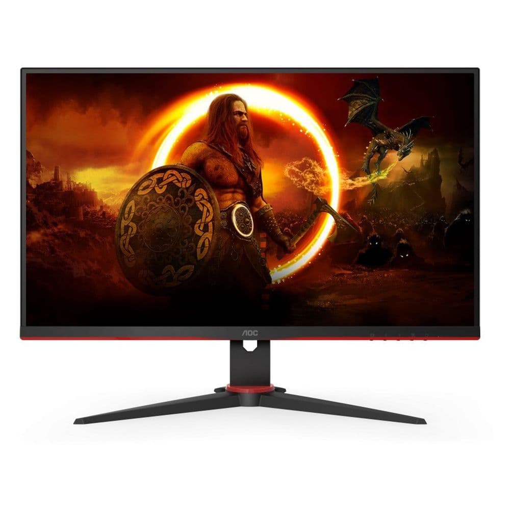 Монитор AOC 27" 27G2SAE/BK Black (VA, 1920x1080, D-sub+2xHDMI+DP, 1 ms, 178°/178°, 350 cd/m, 80M:1(3000:1) 165Hz, MM) (129893)