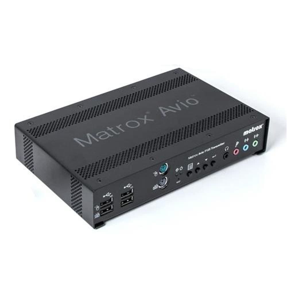 Коммутатор видеосигнала Matrox AV-F125TXF - Transmitter Fiber Optic KVM  Extender DUAL display support {4}