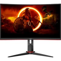 Монитор 27" AOC C27G2Z3 Black-Red (VA, изогнутый, 1920x1080, 280Hz, 0.5 ms, 178°/178°, 300 cd/m, 80M:1, +2xHDMI 2.0, +DisplayPort 1.2, +4xUSB 3.2, +MM, +регулировка по высоте) - фото 1
