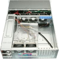 Корпус SuperMicro CSE-835BTQ-R1K28B 3U, ATX и E-ATX (13.68" x 13"), 8x 3.5" SAS/SATA Hot-Swap HD 2x 5.25", четыре 80мм вентилятора, 7 полноразмерных и 1 низкопрофильный слотов расширения, блок питания 1280Вт 80+ Platinum - фото 5