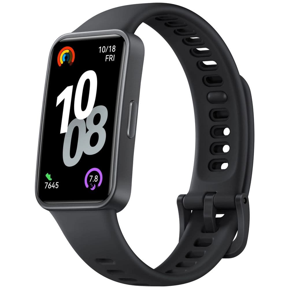 Фитнес-браслет Huawei Band 10 алюминий, чёрный