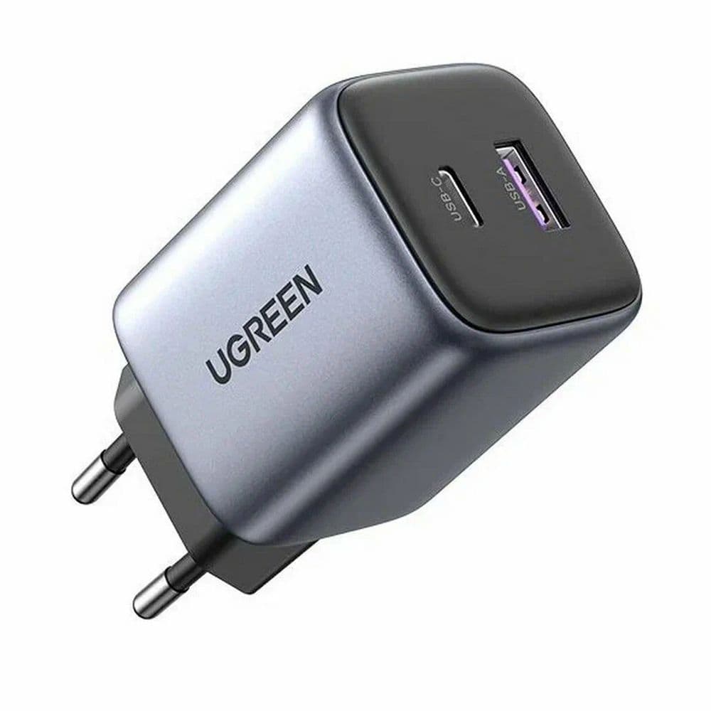 Сетевое зарядное устройство UGREEN CD350 (15539) Nexode 35W USB-A - USB-C Wall Charger EU Цвет:серый 