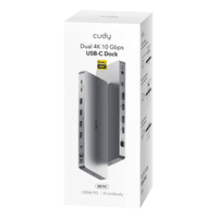 Станция докирования 13-IN-1 10Gbps USB-C Dual 4K Docking Station 150W PSU - фото 6