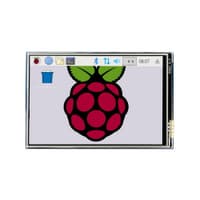 Модуль дисплея ACD Bad Pack ACD17-RA332 Waveshare 3.5" дисплей без корпуса, resistive touchscreen LCD screen (IPS), питание по USB, для Raspberry Pi 3 (WS12824) - фото 3