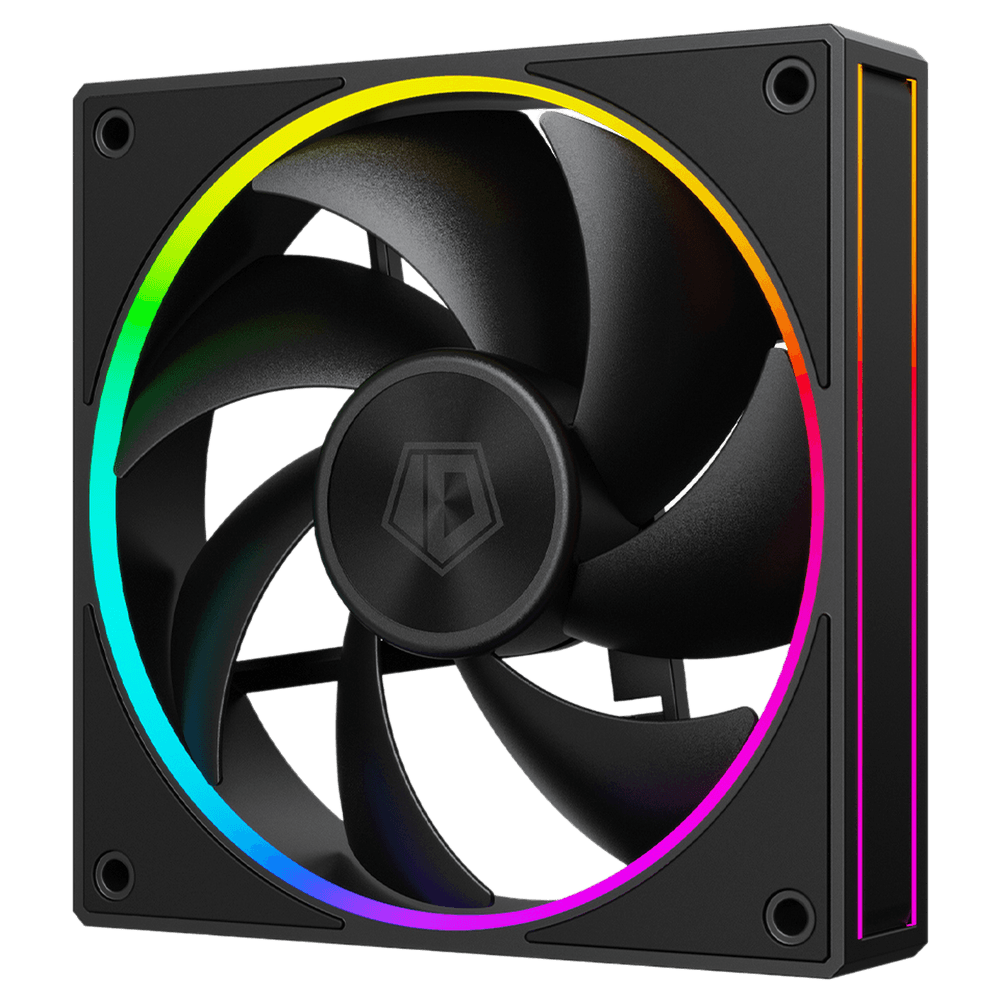 Вентилятор в корпус Fan ID-Cooling AF-127-ARGB-K ARGB LED / Black / PWM 