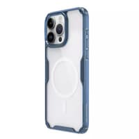 Чехол Nature TPU Pro Magnetic Case, синий, (AP IP15 Pro) - фото 4
