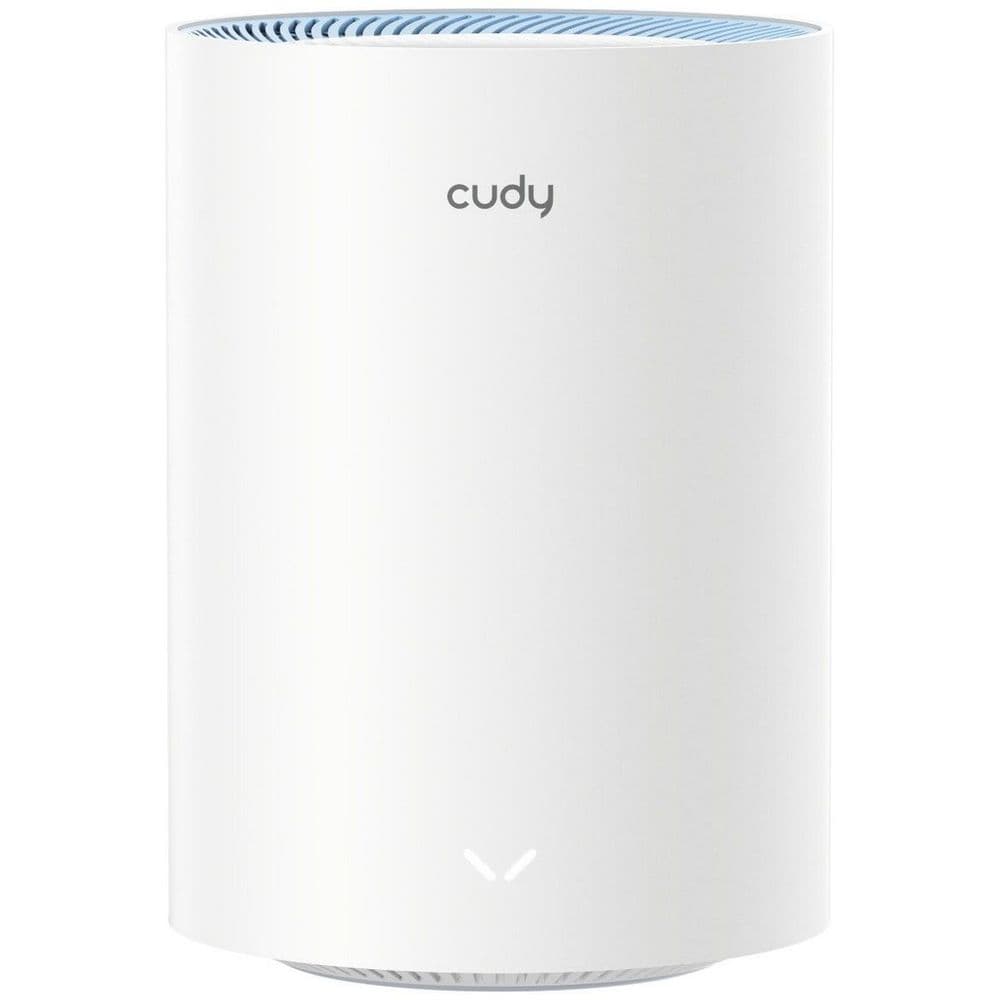 Маршрутизатор CUDY AC1200 Wi-Fi Mesh Solution 1-Pack, Chipset MediaTek, Dual-Band, 867Mbps at 5GHz + 300Mbps at 2.4GHz, 802.11ac/a/b/g/n, 2 Fast Ethernet Ports, 2 internal antennas, MU-MIMO, DDNS, Zerotier/Wireguard/OpenVPN/IPSec/L2TP/PPTP VPN,  DNS over Cloudflare/Google/Qu