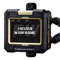Жидкостная система охлаждения Thermalright Вентилятор Cooler Thermalright Frozen Warframe 240 Black Argb/ Display/ all Intel/AMD - фото 6