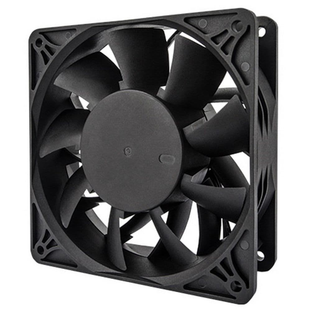 Вентилятор в корпус ALSEYE AS14038BVH-M1 FAN 140*140*38mm (FOR ASIC), TWO ball, 12V*2.8A, 3600rpm, 270CFM, 27.95 mmH2O, 5557-4pin + Molex , OEM