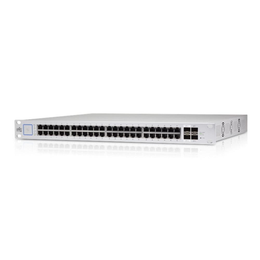 Коммутатор Ubiquiti UniFi Switch 48-500W |US-48-500W| Ubiquiti PoE-коммутатор в стойку, 48х 1G RJ45, 2х SFP, 2х SFP+, |US-48-500W| раздача 436 Вт {2} (023132)