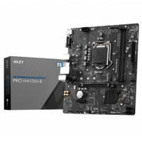 Материнская плата MSI Bad Pack PRO H410M-B mATX, H510, LGA1200 (Supports 10th Gen only), 2xDDR4,1xPCI-Ex16,1xPCI-Ex1,1xM.2,VGA+HDMI,4xSATA3,4xUSB3.2Gen1,6xUSB2.0,HD Audio (917395) bp - фото 1