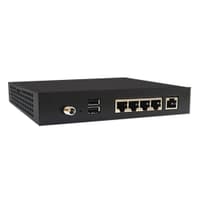 Платформа системного блока с ЦПУ Caswell CAF-0251 Fanless Appliance, CPU: Intel Atom N3350, RAM 8GB, 64GB SATADOM, 4x1G Copper, 24W PSU - фото 1