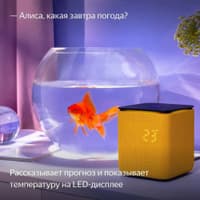 Умная колонка Yandex Станция Миди Алиса оранжевый 24W 1.0 BT/Wi-Fi 10м (YNDX-00054ORG) - фото 14