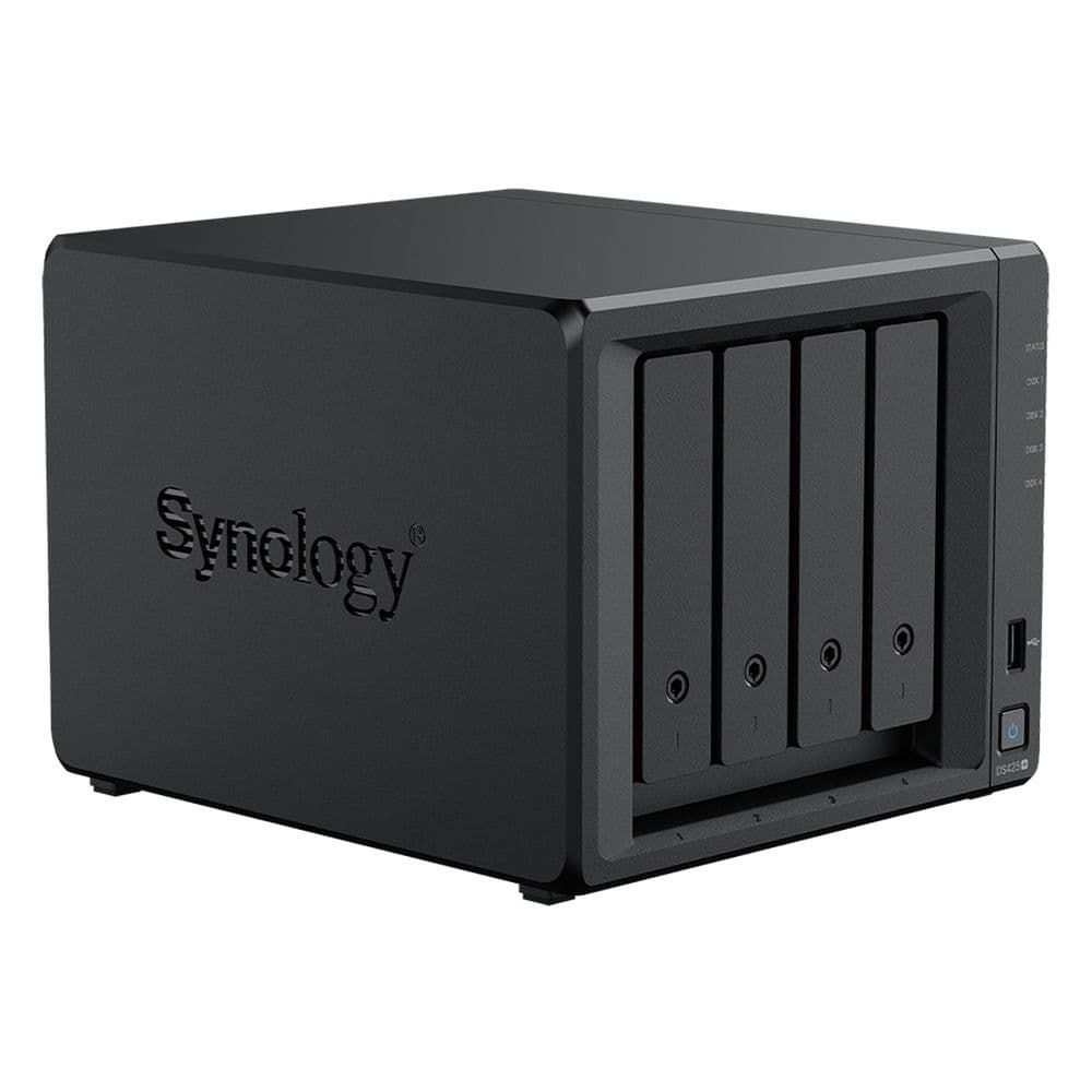 Платформа СХД Synology DS425+ 4 Bay 2xM.2 2.5GLAN 1GLAN 2GB (Max.10GB) DDR4 2xUSB