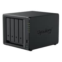 Synology DS425+ Сетевое хранилище NAS black (Intel J4125/2Gb/4(3.5"/2.5"SATA/SSD) + 2 NVMe/RAID/1x1Gb/1x2.5Gb/2xUSB 3.2/no WIFI) вилка UK/HK 3-pin - фото 2