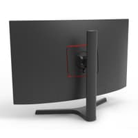 Монитор Aiwa Bad Pack 27" MD270G-Y Black (VA, 1920x1080, HDMI+HDMI+DP, 1 ms, 178°/178°, 250 cd/m, 1000:1, MM, 165Hz Curved, внешн. БП) - фото 7