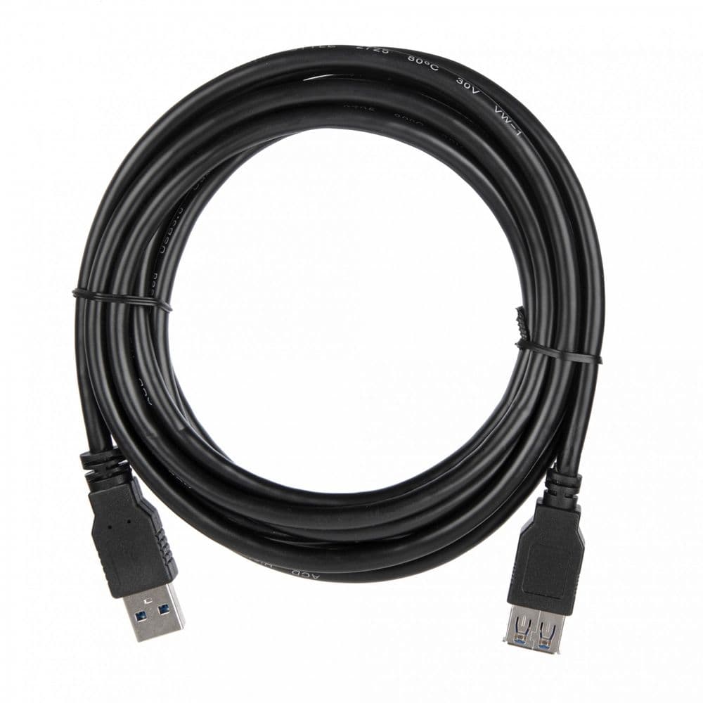 Кабель удлинительный USB A (M) - USB A (F), 3м, ACD ACD-U3AAF-30L
