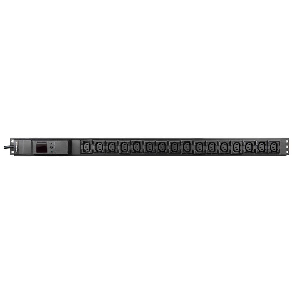Блок распределения питания PDU Ippon Meter 0U (1546800) верт.размещ. 16xC13 с мониторингом 16A EN 60320