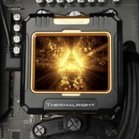 Жидкостная система охлаждения Thermalright Вентилятор Cooler Thermalright Frozen Warframe 240 Black Argb/ Display/ all Intel/AMD - фото 7