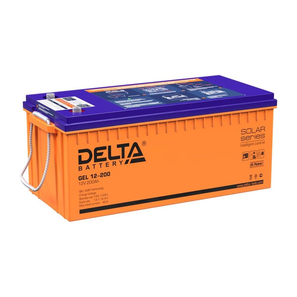  Аккумуляторная батарея Delta GEL 12-200
