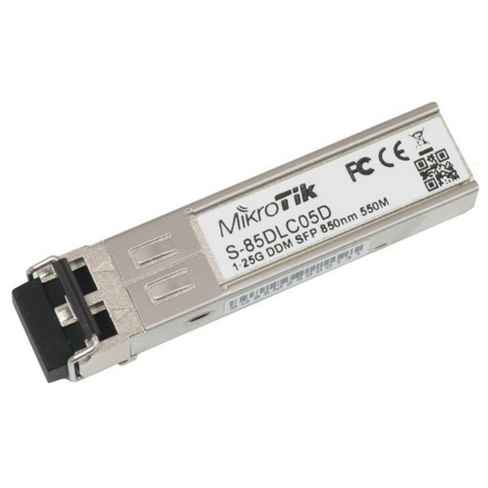 Трансивер MIKROTIK S-85DLC05D SFP module 1.25G MM 550m 850nm Dual LC-connector