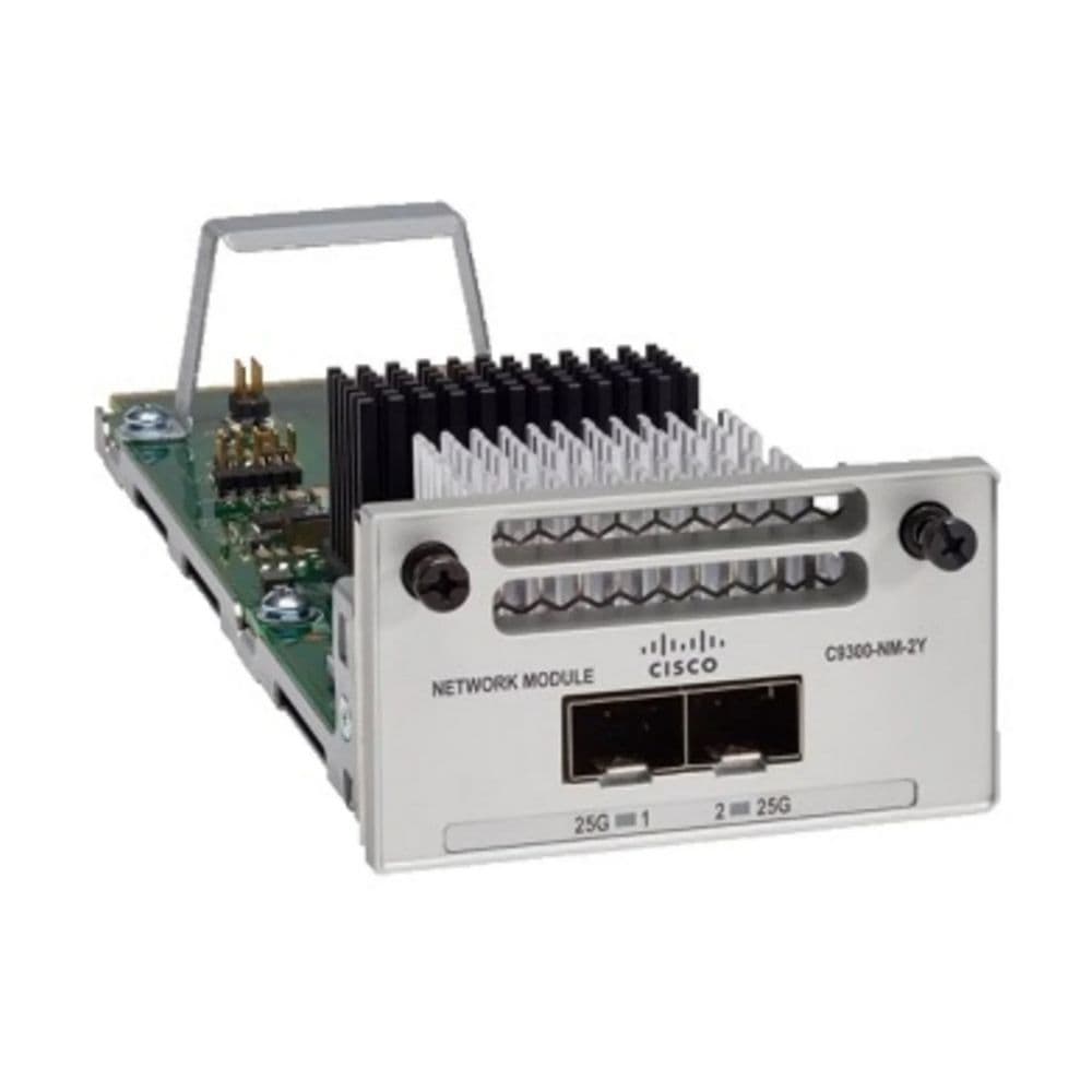 Модуль интерфейсный CISCO Catalyst 9300 2x 25G/10G/1G Uplink Module, C9300-NM-2Y= 