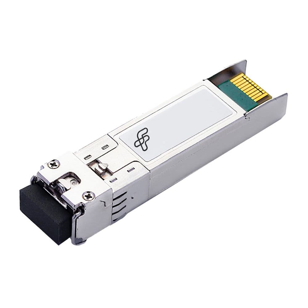 Волоконно-оптический приемопередатчик Fibertrade FT-SFP+-WDM-ER-60-B-D Трансивер 10G, SFP+, SMF 60km, 1550/1490 нм Cooled EML-лазер и APD-приемник, OEM