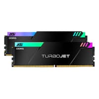 Оперативная память AGI TurboJet, DDR5, 32Gb (2x16Gb), 6800MHz, CL34, DIMM, с радиаторами, RGb, черный - фото 1