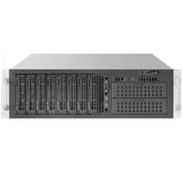 Корпус SuperMicro CSE-835BTQ-R1K28B 3U, ATX и E-ATX (13.68" x 13"), 8x 3.5" SAS/SATA Hot-Swap HD 2x 5.25", четыре 80мм вентилятора, 7 полноразмерных и 1 низкопрофильный слотов расширения, блок питания 1280Вт 80+ Platinum - фото 2