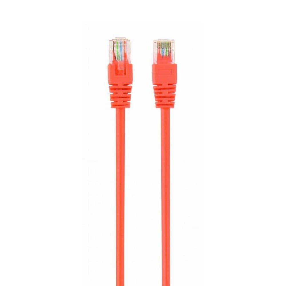 Кабель Cablexpert Патч-корд UTP  PP12-0.5M/O кат.5e, 0.5м, литой, многожильный (оранжевый)