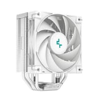 Вентилятор Deepcool AK400 WH (White, Height 155mm, 6mm x 4pcs, Fan 120mm, 500;1850RPM ±10%, < 29 dB(A), 4-pin PWM, TDP 220W, Al+Cu, Screw, Socket AMD AM5/AM4, Intel LGA1700/1200/115x) (R-AK400-WHNNMN-G-1) - фото 1