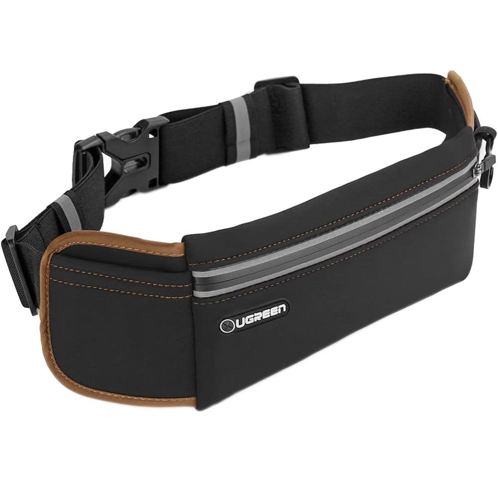 Органайзер напоясной для бега UGREEN LP112 (20818) Outdoor Running Waist Belt Pack. Цвет: черный