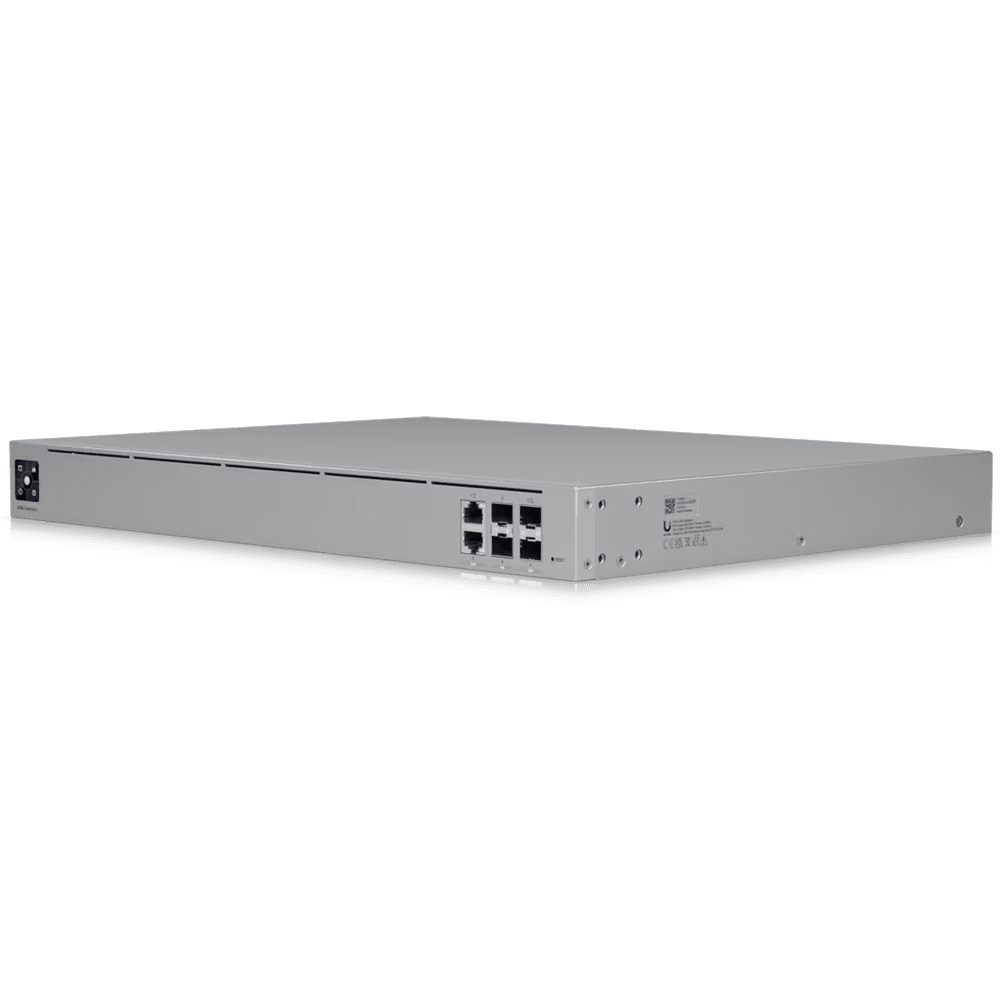Маршрутизатор Ubiquiti UniFi Gateway Enterprise 18 ядер (2 ГГц), 2х 25G SFP28, 2х 10G SFP+, 2х 2.5G RJ45