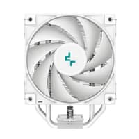 Вентилятор Deepcool AK400 WH (White, Height 155mm, 6mm x 4pcs, Fan 120mm, 500;1850RPM ±10%, < 29 dB(A), 4-pin PWM, TDP 220W, Al+Cu, Screw, Socket AMD AM5/AM4, Intel LGA1700/1200/115x) (R-AK400-WHNNMN-G-1) - фото 2